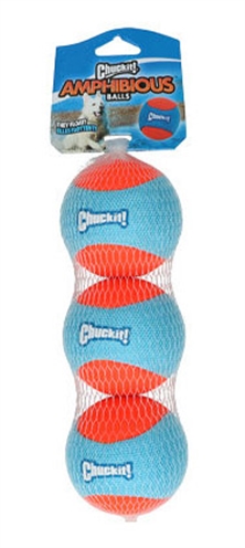 Chuckit Amphibious Bal 6.5x6.5x6.5 cm 3 st