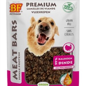 BF Petfood Meat Bars Kalkoen 100 gr