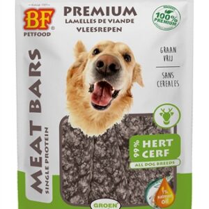 BF Petfood Meat Bars Hert 100 gr
