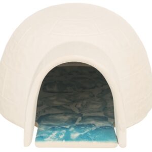 Trixie Hamster Iglo Met Koelplaat Keramiek Wit 15x13x9 cm