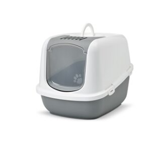 Savic Kattenbak Nestor Jumbo Koudgrijs / Wit 66.5x48.5x46.5 cm