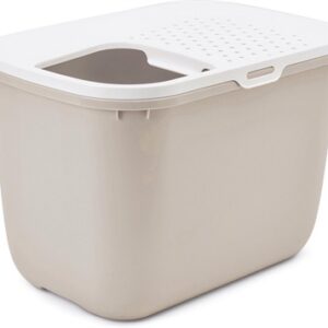Savic Kattenbak Hop In Wit / Mokka 58.5x39x39.5 cm