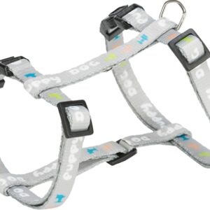Trixie Hondentuig Junior Met Riem Lichtgrijs 27-45x1 cm / 2 Mtr