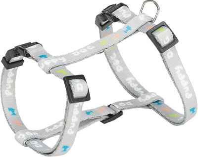 Trixie Hondentuig Junior Met Riem Lichtgrijs 27-45x1 cm / 2 Mtr