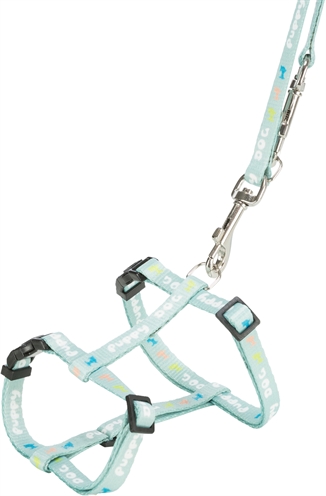 Trixie Hondentuig Junior Met Riem Mintgroen 27-45x1 cm / 2 Mtr