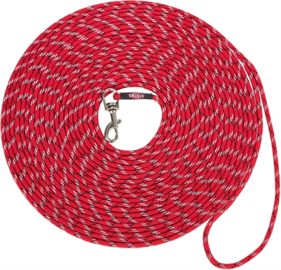 Trixie Hondenriem Junior Puppy Sleeplijn Rood 8 Mtrx4 mm