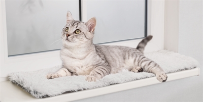 Trixie Ligmat Harvey Voor Vensterbank Wit-Zwart 90x28x1.5 cm