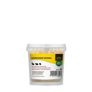Utopia Gedroogde Ananas 80 gr