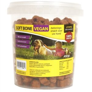 Utopia Diertotaal Soft Bones Vegan 450 gr