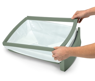 Imac Kattenbak Zuma 2nd Life Met Schuiflade Groen 56x40x42.5 cm