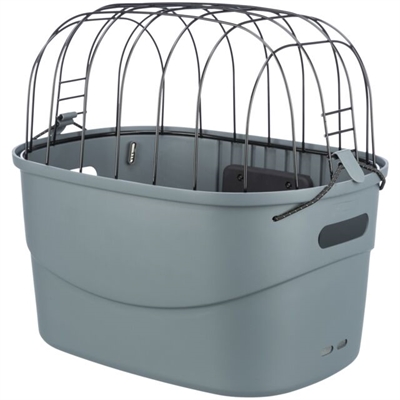 Trixie Stuur-Fietsmand Kunststof Grijs 42x30x39 cm Tot 5 kg