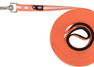 Trixie Hondenriem Sleeplijn Easylife Reflecterend Oranje M-XL 10mx1.7 cm