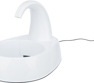 Trixie Drinkfontein Curved Stream Kunststof Wit 25x35x24.5 cm 2.6 ltr