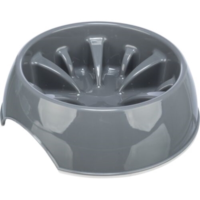 Trixie Voerbak Slowfeeding Kunststof / TPR Assorti 16 cm 300 ml