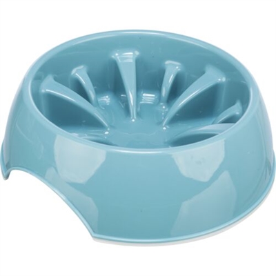 Trixie Voerbak Slowfeeding Kunststof / TPR Assorti 16 cm 300 ml