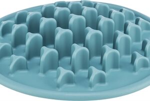 Trixie Voermat Slowfeeding Pillars Tpe Blauw 35x35 cm
