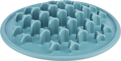 Trixie Voermat Slowfeeding Pillars Tpe Blauw 35x35 cm