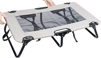 Trixie Stretcher Hondenligbed Grijs / Zwart 79x50x19 cm