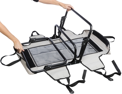 Trixie Stretcher Hondenligbed Grijs / Zwart 79x50x19 cm