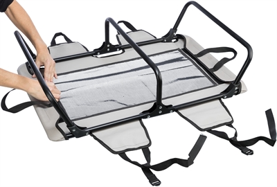 Trixie Stretcher Hondenligbed Grijs / Zwart 79x50x19 cm