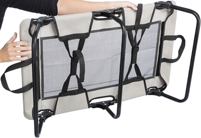 Trixie Stretcher Hondenligbed Grijs / Zwart 79x50x19 cm