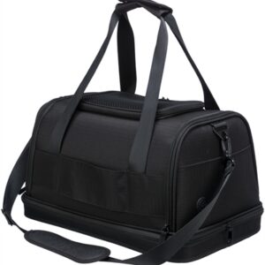 Trixie Vliegtuigtas Plane Zwart 44x28x25 cm