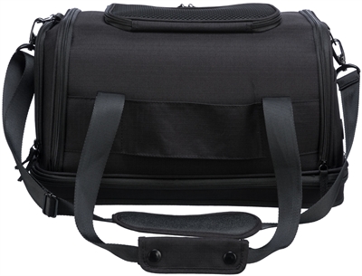 Trixie Vliegtuigtas Plane Zwart 44x28x25 cm