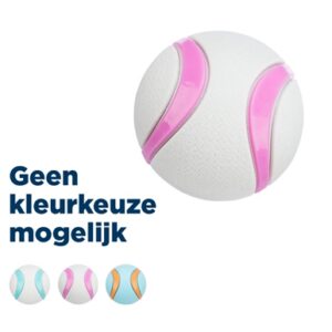Trixie Bal TPR Lime / Blauw 6x6x6 cm 3 st