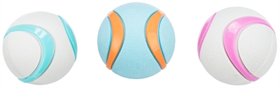 Trixie Bal TPR Lime / Blauw 6x6x6 cm 3 st