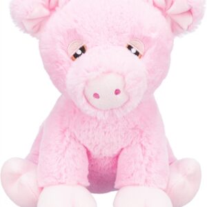 Trixie BE Eco Varkentje Edison Pluche Gerecycled Roze 24 cm
