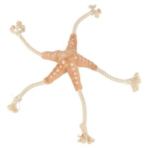 Trixie BE Nordic Zeester Jane Pluche / Touw Beige 32 cm