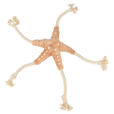 Trixie BE Nordic Zeester Jane Pluche / Touw Beige 32 cm