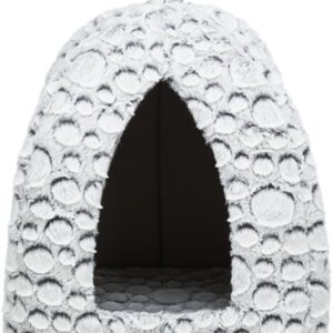 Trixie Kattenmand Iglo Mila Pluche Wit / Grijs 32x32x42 cm