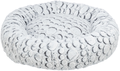 Trixie Kattenmand Mila Rond Pluche Wit / Grijs 50x50 cm