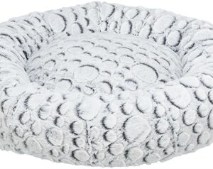 Trixie Hondenmand Mila Rond Pluche Wit / Grijs 60x60x10 cm