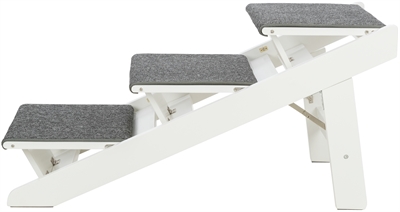 Trixie Loopplank Met Uitklapbare Treden Mdf Wit 44x106x46 cm
