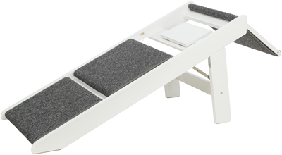Trixie Loopplank Met Uitklapbare Treden Mdf Wit 44x106x46 cm