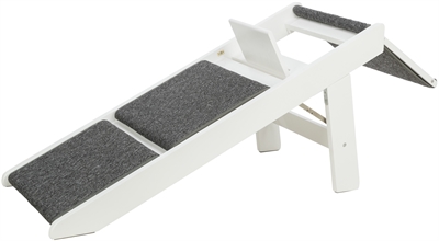 Trixie Loopplank Met Uitklapbare Treden Mdf Wit 44x106x46 cm