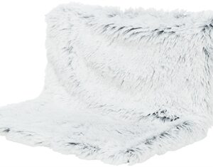 Trixie Radiator Hangmat Harvey Langhaar Pluche / Velours Wit Zwart 45x31x26 cm