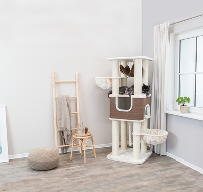 Trixie Krabpaal XXL Humberto Creme / Donkerbruin 68x68x174 cm