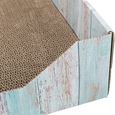 Trixie Krabmand Karton Catnip Turquoise 45x33x12 cm