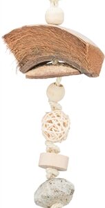 Trixie Natuurspeelgoed Kokosnoot / Rotan / Lavasteen Naturel 35 cm