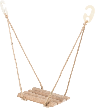 Trixie Schommel Grenenhout Naturel 19.5x19.5x27 cm