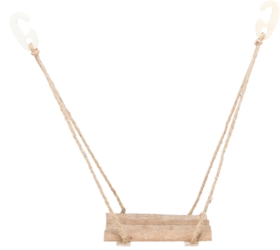 Trixie Schommel Grenenhout Naturel 19.5x19.5x27 cm