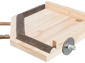 Trixie Landingsplaats Met Zitstokken Hout Naturel 19x19 cm