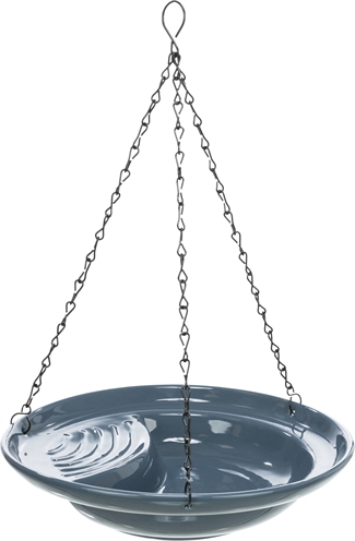 Trixie Vogeldrinkschaal Hangend Keramiek Blauw 26x26 cm 550 ml 3 st
