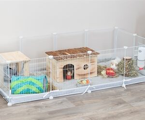 Trixie Indoorren Metaal / Kunststof Wit 140x70x35 cm