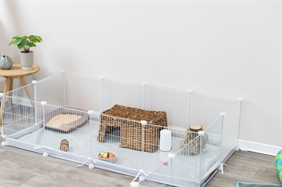 Trixie Indoorren Metaal / Kunststof Wit 140x70x35 cm