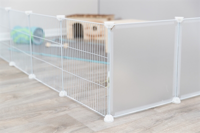 Trixie Indoorren Metaal / Kunststof Wit 140x70x35 cm