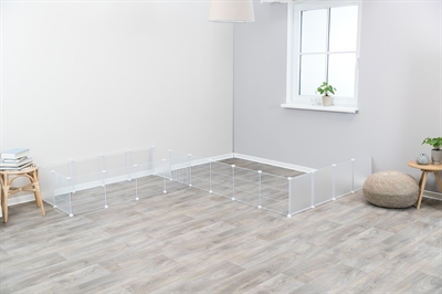 Trixie Indoorren Metaal / Kunststof Wit 140x70x35 cm